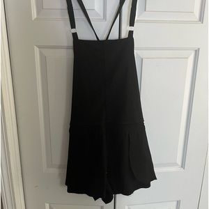 Plus size overall romper